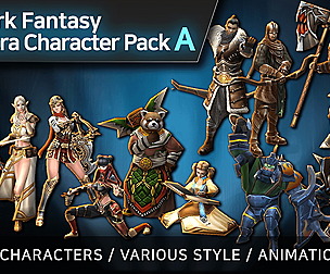 Dark Fantasy Extra Character Pack A