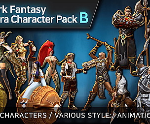 Dark Fantasy Extra Character Pack B