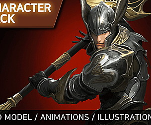 MMORPG Character Pack - Knight