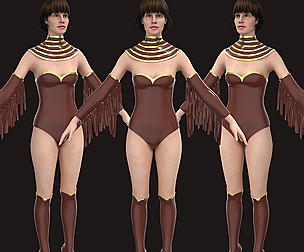 Outfit Female Marvelous Designer And Clo3d