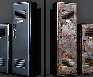 Rigged Lockers (school/gym/workplace)
