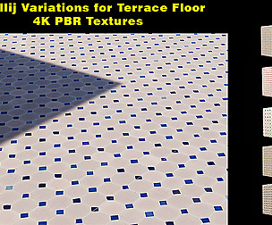 Moroccan Terrace indoor/outdoor PBR texture