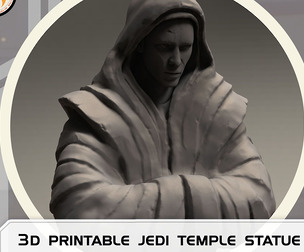 Star wars Jedi temple Statue