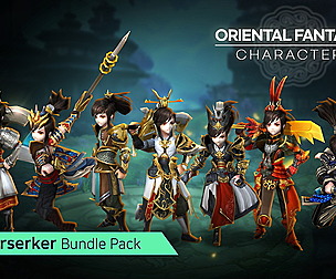 Oriental Fantasy Character - Berserker (Bundle)