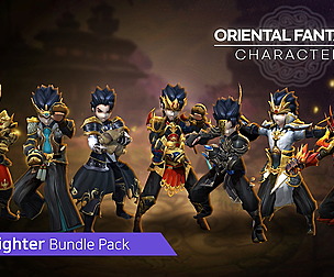 Oriental Fantasy Character - Fighter (Bundle)