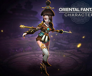Oriental Fantasy Character - Lancer Grade 1