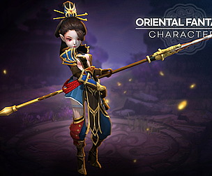 Oriental Fantasy Character - Lancer Grade 2