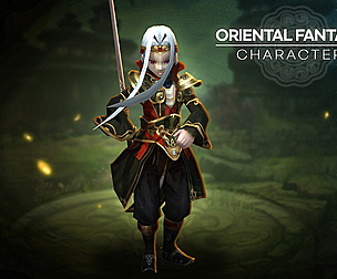 Oriental Fantasy Character - Swordman Grade 0