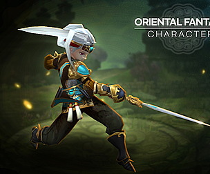 Oriental Fantasy Character - Swordman Grade 1