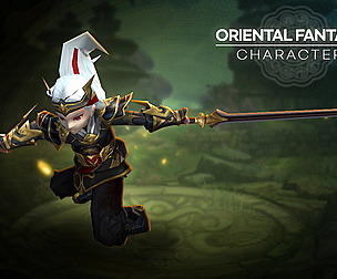 Oriental Fantasy Character - Swordman Grade 3