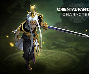 Oriental Fantasy Character - Swordman Grade 4
