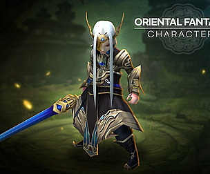 Oriental Fantasy Character - Swordman Grade 5