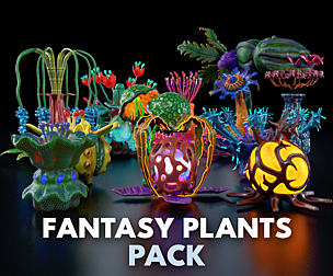 Fantasy plants pack