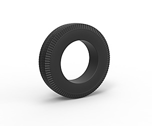 Retro car tire Scale 1 to 10