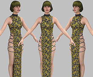 Outfit Female Marvelous Designer And Clo3d