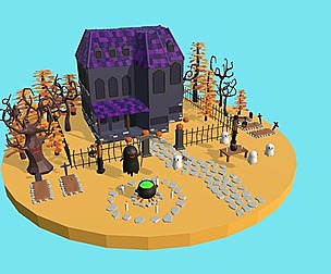 Low Poly Halloween