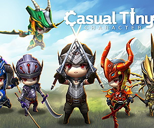 Casual Tiny Character - Dragon Knight Pack