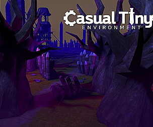 Casual Tiny Environment - Dark Forest