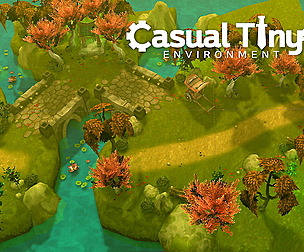 Casual Tiny Environment - Oriental Forest