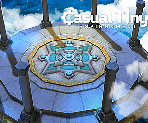 Casual Tiny Environment - Sky Temple