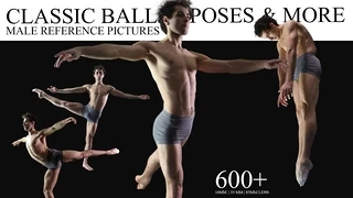 MALE CLASSIC Ballet POSES & MORE cover