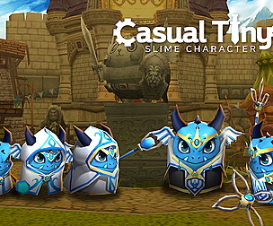 Casual Tiny Slime - Element water Pack