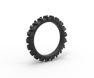 Swamp buggy tire Scale 1 to 25