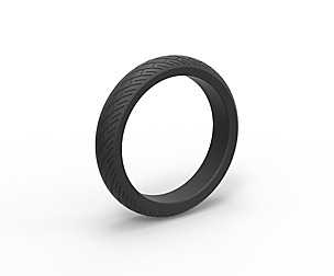 Chopper front tire Scale 1 to 10