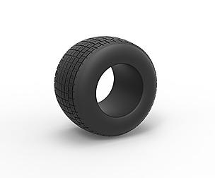 Race tire 2 Scale 1 to 10