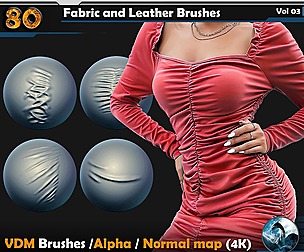 Fabric and Leather Brushes Vol 03
