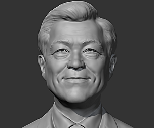 Moon Jae-in 3D print model