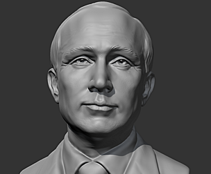Vladimir Putin 3D print model