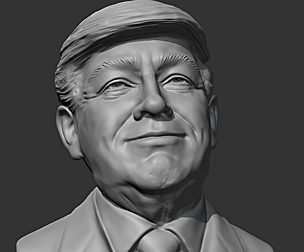 Donald Trump 3D print model