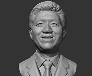 Roh Moo-hyun 3D print model