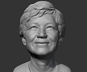 Park Geun-hye 3D print model