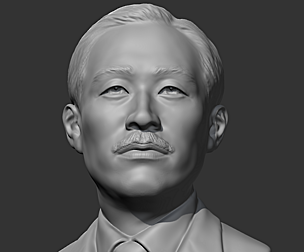 Ahn Chang-ho 3D print model