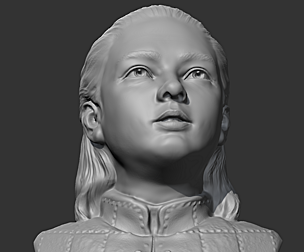 Arya Stark 3D print model