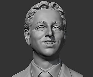Sergey Brin 3D print model