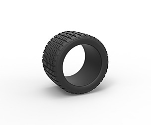 Offroad tire 16 Scale 1 to 10