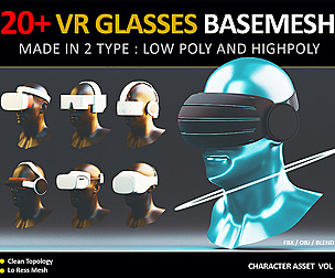 20+ VR HEADSETSE AND GLASSES PACK