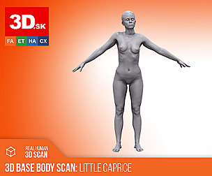 Base Scan | Little Caprice Nude