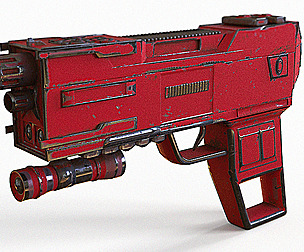Sci-fi gun