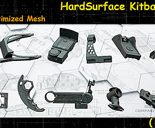 Fred's Hardsurface KitBash Vol 1 (Free)