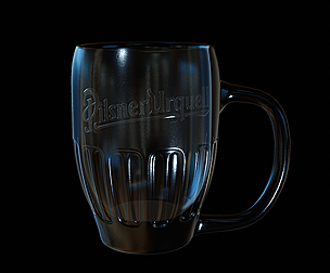 Pilsner Urquell Beer Glass