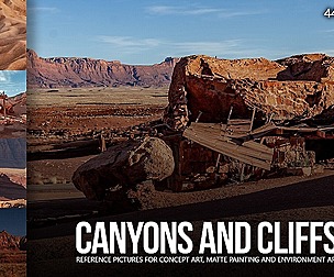 440+ Canyons and Cliffs - Reference Pictures