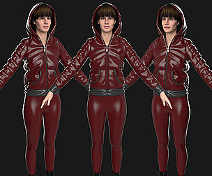 Outfit Female Marvelous Designer And Clo3d