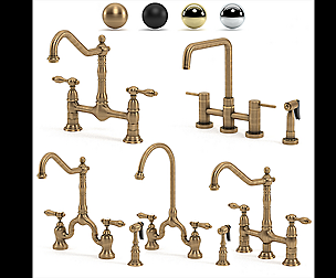 5 Kingston Faucets - Vol 01