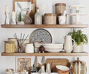 Kitchen accessories Light color