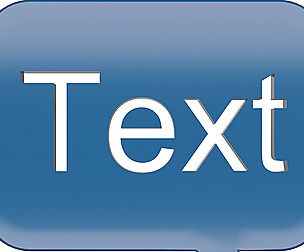 Blue Speech Bubble Message