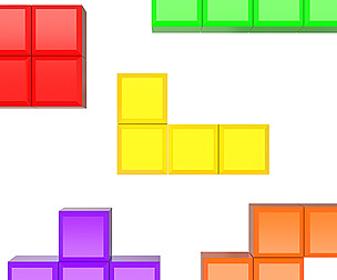 Tetris Bricks Set 02